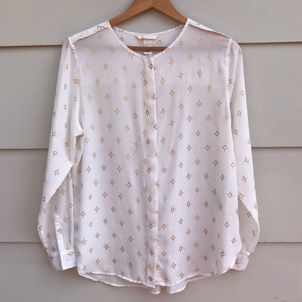 H&M Size 14 Long Sleeve Shirt